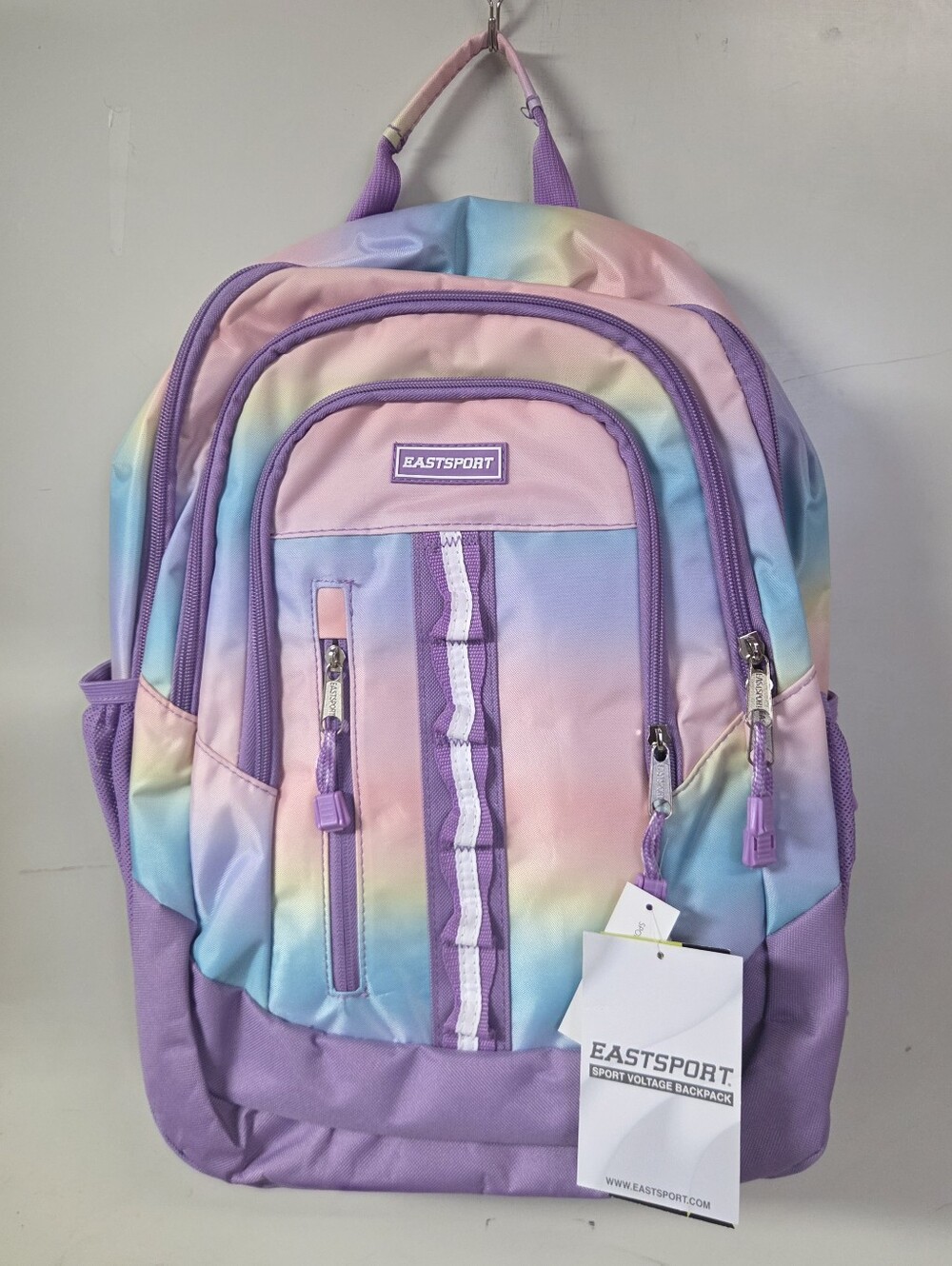 EASTSPORT Kids Rainbow Purple Pastel Backpack